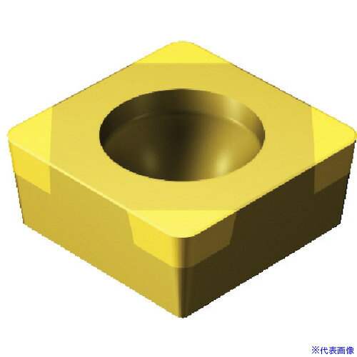 ■サンドビック コロターン107 旋削用CBNポジチップ(620) 7025 SCGW09T308S01030F(7025)(5781914)×5[送料別途見積...