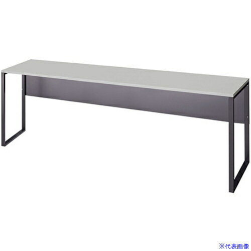 オレンジブック トラスコ中山　TRUSCONAIKI ベンチテーブル(KLL型) 〔品番:KLLH1860KHBWH〕[ 注番:5799820]特長●窓際や、通路サイドに、自席以外のちょっとした作業スペースをつくれるテーブルです。仕様●間口...