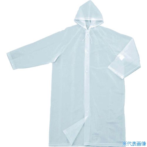 ■TRUSCO まとめ買い 携帯用EVAレインコート 10着 TN307A10P(5802019)