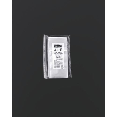 楽天ファーストFACTORY■セイニチ チャック袋 「ラミジップ」 AL-E 平袋アルミタイプ 140×100 ALE（5842913）[送料別途お見積り][法人限定][掲外取寄]