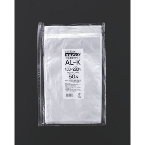 楽天ファーストFACTORY■セイニチ チャック袋 「ラミジップ」 AL-K 平袋アルミタイプ （700枚入） ALK（5842964）[送料別途お見積り][法人限定][掲外取寄]