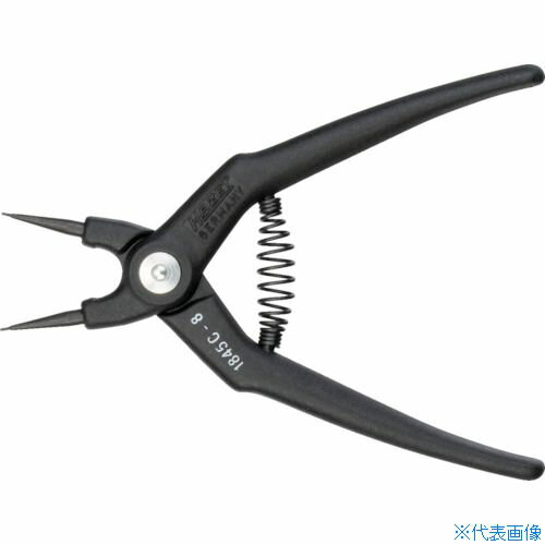 Pliers Other - ■HAZET スナップリングプライヤー(穴用) 爪先端径0.9mm 1845C8(5844118)