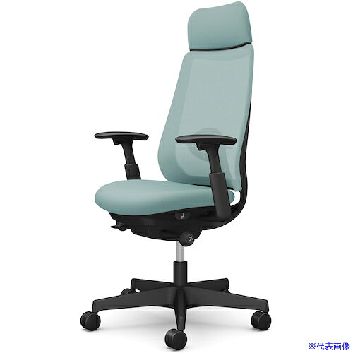 ■OKAMURA ポータム,可動肘,背メッシュ,EXスタンダードタイプ,ブラックボディ,ハンガー無,ランバー有,ナイロンキャスター CF85XSFKA6(5848348)[送料別途お見積り][法人限定][外直送]