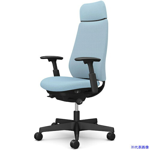 ■OKAMURA ポータム,可動肘,背クッション,EXスタンダードタイプ,ブラックボディ,ハ...