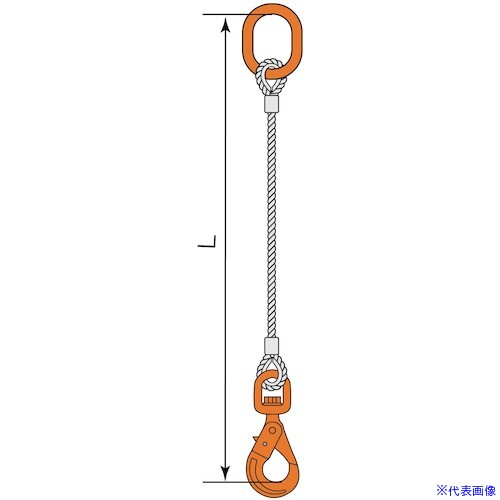 オレンジブック トラスコ中山　TRUSCOコンドーテック JISロック止ワイヤ φ16×1.5M WLHW・M8W 〔品番:05221PMPW161S5〕[ 注番:5893085]特長●JIS規格ワイヤーロープを使用し、アルミクランプ管による圧縮止め加工を行ったスリングです。仕様●安全使用荷重2本垂直吊り(t)：4●全長(m)：1.5●スリング径(mm)：16●揚程(m)：1.5仕様2●クレーン等安全規則第219条適合品、フックは安全なラッチタイプを使用しています。材質/仕上セット内容/付属品●マスターリンク：M8W13●フック：WLHW7-8注意●1本吊りは厳禁です。原産国（名称）日本JANコード本体質量3.84kgオレンジブック トラスコ中山　TRUSCOコンドーテック JISロック止ワイヤ φ16×1.5M WLHW・M8W 〔品番:05221PMPW161S5〕[注番:5893085][本体質量：3.84kg]分類》荷役用品》吊りクランプ・スリング・荷締機》ワイヤロープスリング☆納期情報：オレンジブック掲載以外でメーカー直送品【法人限定＝会社名ご記入お願い致します。】