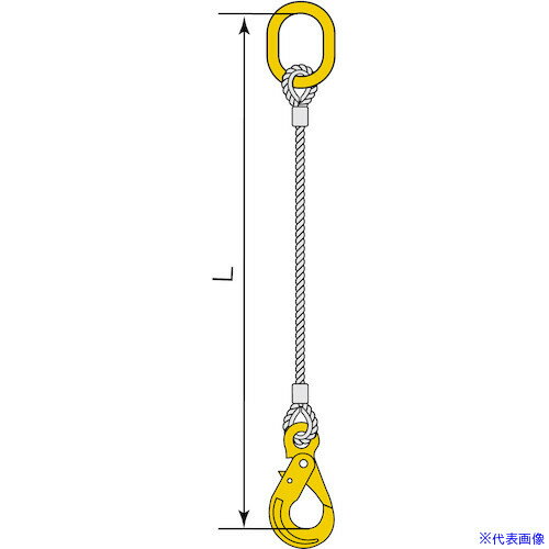 オレンジブック トラスコ中山　TRUSCOコンドーテック JISロック止ワイヤ φ12×2.5M HJJ・HMG 〔品番:05221KGJJ122S5〕[ 注番:5895032]特長●JIS規格ワイヤーロープを使用したアルミクランプ管による圧縮止め加工を行ったスリングです。●フック・リングは安心なキトーブランドです。仕様●安全使用荷重2本垂直吊り(t)：2.24●全長(m)：2.5●スリング径(mm)：12●揚程(m)：2.5仕様2●クレーン等安全規則第219条適合品材質/仕上セット内容/付属品●マスターリンク：HMG0807●フック：HJJ06注意●1本吊りは厳禁です。原産国（名称）日本JANコード本体質量2.955kgオレンジブック トラスコ中山　TRUSCOコンドーテック JISロック止ワイヤ φ12×2.5M HJJ・HMG 〔品番:05221KGJJ122S5〕[注番:5895032][本体質量：2.955kg]分類》荷役用品》吊りクランプ・スリング・荷締機》ワイヤロープスリング☆納期情報：オレンジブック掲載以外でメーカー直送品【法人限定＝会社名ご記入お願い致します。】