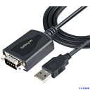 ■スターテック USB - RS232Cシリアル変換ケーブル/USB 2.0/91cm/COMポート保持機能/USB-A - DB9 1P3FPCUSBSERI...