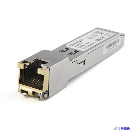 オレンジブック トラスコ中山　TRUSCOStarTech SFPモジュール/Dell EMC SFP−1G−T互換/1000BASE−T/RJ−45/100m 〔品番:SFP1GTEMCST〕[ 注番:5947663]特長●Dell EMC製品SFP-1G-Tと100%互換です。●Dell EMC製ルーターおよびスイッチで互換性が検証されています。●モジュール本体にStarTech.comライフタイム保証が適用されます。●ホットスワップに対応し、ネットワークの中断を最小限に留めながら、アップグレードと交換が可能です。仕様仕様2●コネクタA：SFPスロット●コネクタB：RJ-45●ファイバタイプ：銅線●ファイバ動作モード：フルデュプレックス●互換性のあるネットワーク：1000 Mbps (1 Gbps)●最大データ転送速度：1.25 Gbps●最大伝達距離：100 m●DDM：あり●対応規格：IEEE 802.3 1000BASE-T●保証期間：ライフタイム材質/仕上セット内容/付属品注意原産国（名称）中国JANコード本体質量30gオレンジブック トラスコ中山　TRUSCOStarTech SFPモジュール/Dell EMC SFP−1G−T互換/1000BASE−T/RJ−45/100m 〔品番:SFP1GTEMCST〕[注番:5947663][本体質量：30g]《包装時基本サイズ：115×90×31》〔包装時質量：50g〕分類》電子機器》電設配線部品》光ファイバーケーブル資材☆納期情報：オレンジブック掲載以外でメーカー直送品（送料元払い）【法人限定＝会社名ご記入お願い致します。】※北海道・沖縄・離島は運賃別途商品も含む