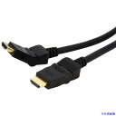 ■スターテック HDMI 1.4ケーブル/1.8m/4K30Hz/180度回転コネクター/ハイスピード/オス-オス/モニターケーブル HDMIROTMM6(59...