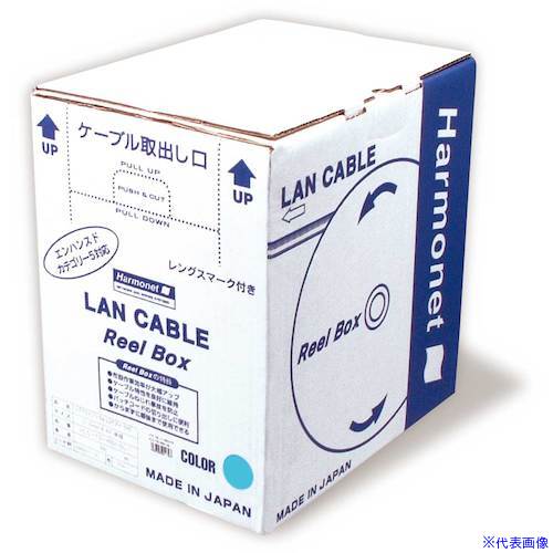 オレンジブック トラスコ中山　TRUSCOHarmonet STPケーブル カテゴリー5e 〔品番:HLCTESRB2LB〕[ 注番:6011890]特長●アルミラミネートテープでシールドされたSTPケーブルです。●EMI対策用として誘導、電磁妨害に対して優れたシールド特性を持っています。●工場の動力周りや医療現場等ノイズの影響を受けやすい環境でのLAN配線に最適です。用途●パソコン・コンピューター接続配線仕様●色：ライトブルー●カテゴリ種類：カテゴリ5e●ケーブル径(mm)：約6.0●導体：単線●ケーブル長(m)：200仕様2●1000BASE-T● 100BASE-TX● 10BASE-T対応材質/仕上セット内容/付属品注意原産国（名称）中国JANコード4930393900464本体質量3.5kgオレンジブック トラスコ中山　TRUSCOHarmonet STPケーブル カテゴリー5e 〔品番:HLCTESRB2LB〕[注番:6011890][本体質量：3.5kg]分類》電子機器》電設配線部品》LANケーブル☆納期情報：メーカー取り寄品（弊社より発送）