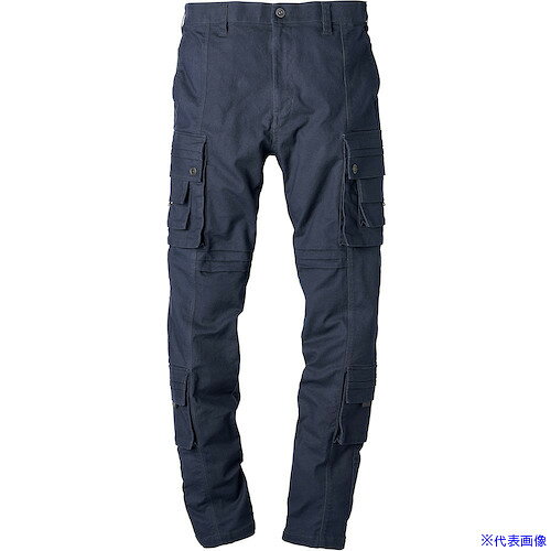 ■Atackbase ストレッチカーゴパンツネイビー6L 077106602(6027818)