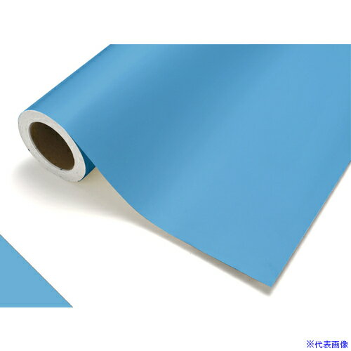 オレンジブック トラスコ中山　TRUSCO中川ケミカル カッティングシート514スカイブルー450mm×12M 〔品番:CS045514R〕[ 注番:6027929]特長●装飾用シートのスタンダートです。●簡単に切って貼ることができるオール...