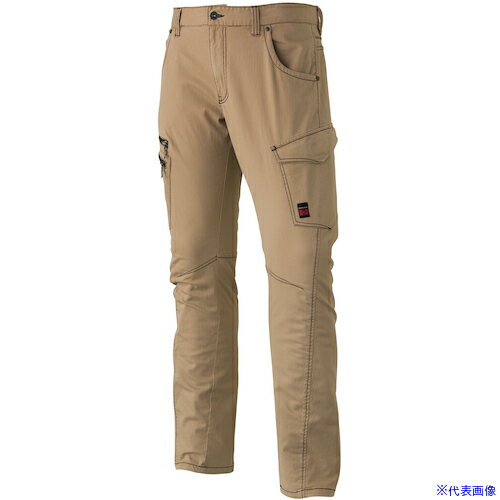 ■HUMMER HUMMER ストレッチ3DカーゴパンツベージュS 607101003(6040057)[送料別途見積り][法人・事業所限定][外直送]