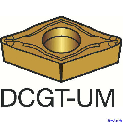 オレンジブック トラスコ中山　TRUSCOSANDVIK コロターン107 旋削用ポジチップ(130) H13A 〔品番:DCGT11T301UM〕[ 注番:6050239]特長●優れた耐コスリ摩耗性とじん性を発揮します。用途●一般旋削鋳鉄・非鉄金属加工用。●アルミ合金の中荒加工から荒加工用。仕様●適合被削材：PMKNS●チップ形状：菱形 55°●切刃有効長LE(mm)：11.5279●内接円IC(mm)：9.525●厚さS(mm)：3.96875●コーナ半径RE(mm)：0.1●穴径D1(mm)：4.4●主逃げ角AN(°)：7●コーティング：Uncoated●加工タイプ：Medium仕様2●ノンコート超硬材種材質/仕上●超硬セット内容/付属品注意原産国（名称）スウェーデンJANコード本体質量4.5gオレンジブック トラスコ中山　TRUSCOSANDVIK コロターン107 旋削用ポジチップ(130) H13A 〔品番:DCGT11T301UM〕[注番:6050239][本体質量：4.5g]《包装時基本サイズ：129×54×14》〔包装時質量：82g〕分類》切削工具》旋削・フライス加工工具》刃先交換式工具☆納期情報：メーカー取り寄品（弊社より発送）