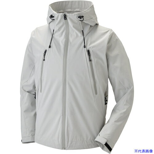 ■Atackbase 透湿防風JKグレーL 1035403007(6086203)[送料別途見積り][法人・事業所限定][外直送]