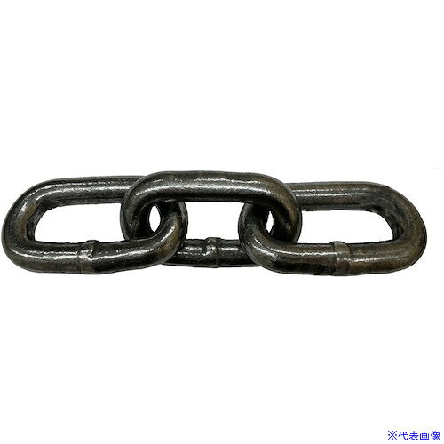 ■コンドーテック 長鎖環 (ロングリンクチェーン)ドブ Φ6×5M 03204D0605(6124379)[送料別途見積り][法人..