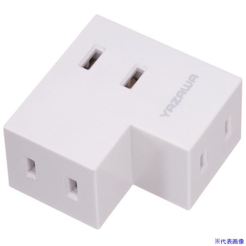 ��YAZAWA �ѥȥ���L���å�3�ĸ��� Y02FSU300WH(6280168)[�������Ӹ��Ѥ�][ˡ�͡����Ƚ����][�ǳ����]