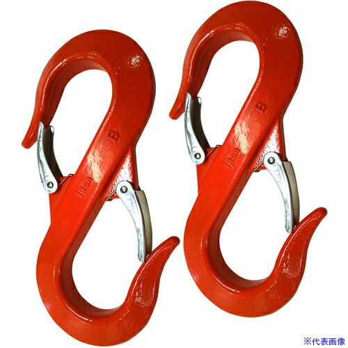 ■ダイドーハント ダブルフック 1.0トン用 オレンジ(2個入) 10103265(6281703)[送料別途見積り][法人・事業所限定][掲外取寄]