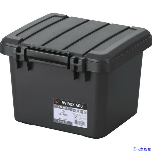 ■IRIS 202024 RVBOX400 チャコールグレー RV400RH(6333053)