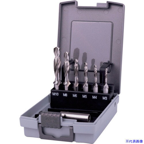 オレンジブック トラスコ中山　TRUSCORUKO 六角軸タッピングドリル ハイス セット ショートタイプ 〔品番:R270020RO〕[ 注番:6336160]特長●鉄板などの下穴開け作業とネジ切り作業、バリ取り作業をドリルを交換せずに行うことができます。●六角軸シャンク仕様で、コードレスドライバーに装着可能です。●従来品のスチール製ケースから軽量で頑丈なプラスチックケースにモデルチェンジしています。用途●穴あけ、ネジ山の形成・修正に。●被削材：鉄、アルミ、銅。仕様●精度：6H●シャンク径(mm)：6.35(六角軸)●加工ねじ：メートルねじ●適合機種：充電回転ドライバー●セット内容：R270014、R270015、R270016、R270017、R270018、R270019仕様2●適合機種：充電回転ドライバー●セット内容：R270014T、R270015T、270016T、R270017T、R270018T、R270019T材質/仕上●高速度鋼（HSS）セット内容/付属品●セット入数（本）:6注意●正逆回転付以外の電動工具では使用できません。●タップ加工の際は必ずタッピングオイル(潤滑油)をご使用ください。●インパクトドライバーには使用できません。原産国（名称）ブルガリアJANコード4007140319647本体質量280gオレンジブック トラスコ中山　TRUSCORUKO 六角軸タッピングドリル ハイス セット ショートタイプ 〔品番:R270020RO〕[注番:6336160][本体質量：280g]《包装時基本サイズ：123×83×30》〔包装時質量：297g〕分類》切削工具》ねじ切り工具》六角軸タップ☆納期情報：仕入れ先通常在庫品 (欠品の場合有り)