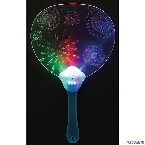 乐天商城 - ■ArTeC 光るうちわ(柄入り)(7305) 7305(6337926)[送料別途お見積り][法人限定][外直送]