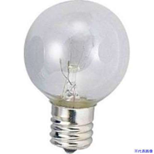 ■YAZAWA ベビーボール球25WクリアE12 G401225C(6345730)[送料別途見積り][法人・事業所限定][掲外取寄]