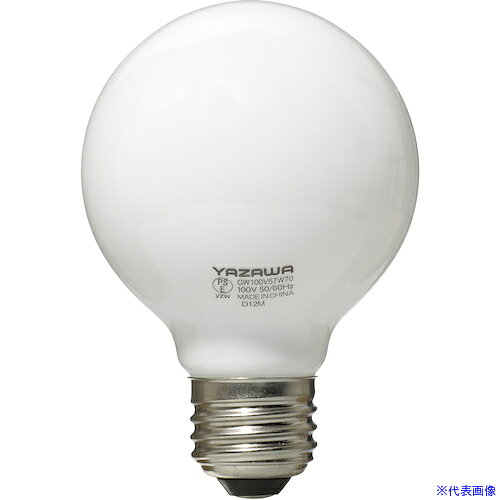 オレンジブック トラスコ中山　TRUSCOYAZAWA ボール電球60W形ホワイト 〔品番:GW100V57W70〕[ 注番:6345732]特長●住宅、店舗、ホテルなどのムード照明、装飾照明などに幅広く使用できます仕様●外径(mm)：70●全長(mm)：100●消費電力(W)：57●口金：E26●定格寿命(時間)：2000仕様2●ガラス：ホワイト材質/仕上セット内容/付属品注意原産国（名称）中国JANコード4966307312658本体質量32gオレンジブック トラスコ中山　TRUSCOYAZAWA ボール電球60W形ホワイト 〔品番:GW100V57W70〕[注番:6345732][本体質量：32g]《包装時基本サイズ：80×80×110》〔包装時質量：50g〕分類》工事・照明用品》作業灯・照明用品》電球☆納期情報：メーカー取り寄品（弊社より発送）