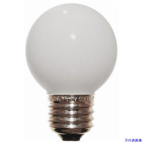 ■YAZAWA ベビーボール球40WホワイトE26 G602640W(6347221)[送料別途見積り][法人・事業所限定][掲外取寄]