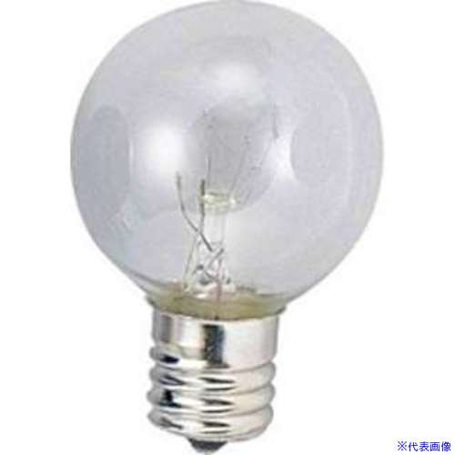 ■YAZAWA ベビーボール球25WクリアE14 G401425C(6347252)[送料別途見積り][法人・事業所限定][掲外取寄]