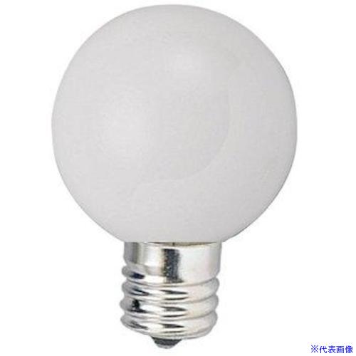 ■YAZAWA ベビーボール球25WホワイトE14 G401425W(6347256)[送料別途見積り][法人・事業所限定][掲外取寄]