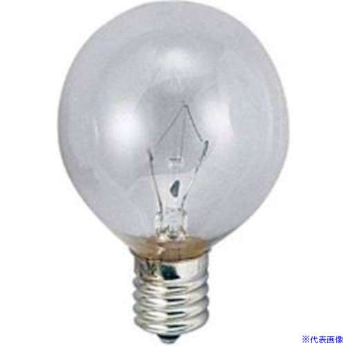 ■YAZAWA ベビーボール球10WクリアE17 G501710C(6347275)[送料別途見積り][法人・事業所限定][掲外取寄]