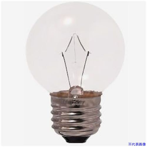 ■YAZAWA ベビーボール球40WクリアE26 G502640C(6347283)[送料別途見積り][法人・事業所限定][掲外取寄]