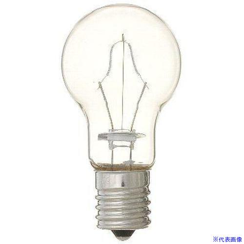 ■YAZAWA 省エネクリプトン球75W形クリア P451768C(6347295)[送料別途見積り][法人...