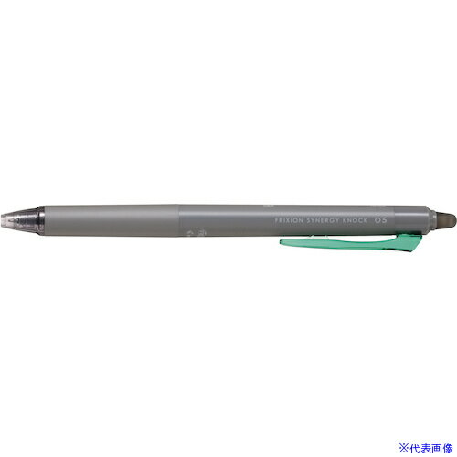 ■PILOT 消せるボールペン フリクションシナジーノック 0.5 グリーン LFSK15G(6350410)×10[送料別途お見積り][法人限定][掲外取寄]