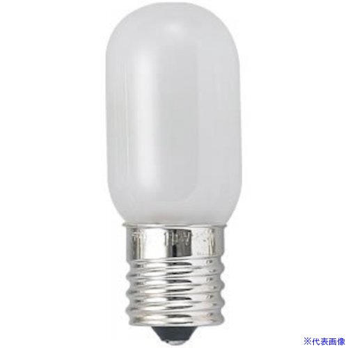 ■YAZAWA ナツメ球10Wホワイト T201210W(6429970)[送料別途見積り][法人・事業所限定][掲外取寄]