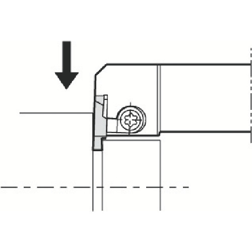 ■京セラ 外径浅溝入れホルダ KGBAS KGBASR2020K2235(6451926)[送料別途お見積り][法人限定][掲外取寄]