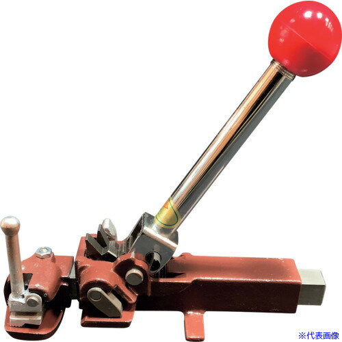 オレンジブック トラスコ中山　TRUSCOケイケイ 引締機 KK9型 帯鉄用 幅10〜19ミリ用(片締式) 〔品番:KK9〕[ 注番:6467259]特長●帯鉄用の引締機です。●耐久性に優れ、手軽に取扱いも簡単です。●帯鉄は長尺のまま使用する事も出来ます。用途●角物、丸物、異形小型の梱包引締めに。仕様●適合バンド幅(mm)：10〜19●適合バンド：帯鉄●バンド厚さ(mm)：0.3〜0.6●全長(mm)：300●引張り方式：片締め仕様2材質/仕上●鉄、樹脂セット内容/付属品注意●封かんには別途封かん機が必要です。原産国（名称）日本JANコード4595055289044本体質量2kgオレンジブック トラスコ中山　TRUSCOケイケイ 引締機 KK9型 帯鉄用 幅10〜19ミリ用(片締式) 〔品番:KK9〕[注番:6467259][本体質量：2kg]《包装時基本サイズ：330×100×130》〔包装時質量：2kg〕分類》梱包用品》梱包結束用品》荷造機・封緘機☆納期情報：仕入れ先通常在庫品 (欠品の場合有り)