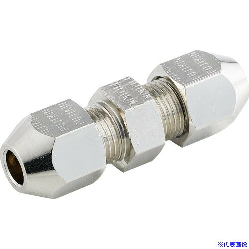 オレンジブック トラスコ中山　TRUSCOFujikin 黄銅製リングジョイント継手_1.96MPa_RF 〔品番:RF12X8R〕[ 注番:6533575]特長●チューブを差し込み、ナットを締める圧縮リング式継手です。●特殊工具や火気不要です。●繰返し脱着可能です。●銅管用。用途●各種プラント計装エアー、オイルライン等仕様●適合銅管外径(mm)：12×8●六角対辺(mm)：19●寸法(mm)L：56.5●最高使用圧力(MPa)：1.96●使用温度範囲(℃)：-45〜125仕様2材質/仕上●黄銅製　ボディ材質：C3604Bセット内容/付属品注意原産国（名称）日本JANコード本体質量70gオレンジブック トラスコ中山　TRUSCOFujikin 黄銅製リングジョイント継手_1.96MPa_RF 〔品番:RF12X8R〕[注番:6533575][本体質量：70g]《包装時基本サイズ：225×130×72》〔包装時質量：3500g〕分類》工事・照明用品》管工機材》小径配管継手☆納期情報：オレンジブック掲載以外でメーカー直送品【法人限定＝会社名ご記入お願い致します。】