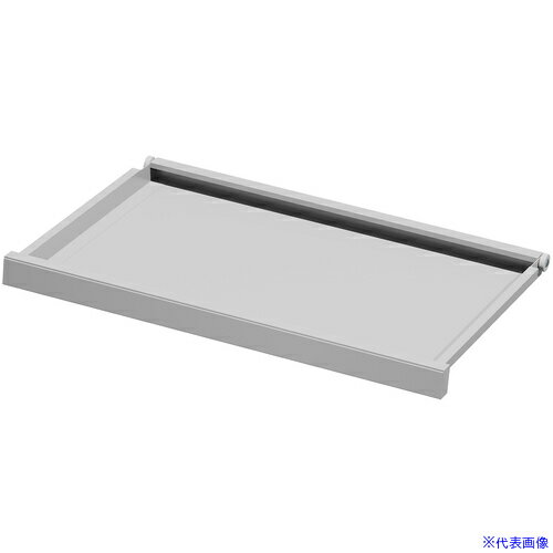 ■SANWA キーボードスライダー大(グレー) EAEKB1DGY(6546466)[法人限定][外直送元]