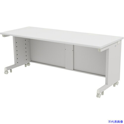 オレンジブック トラスコ中山　TRUSCOSANWA eデスク(ホワイト)W1800×D700×H700 〔品番:EDSK18070W〕[ 注番:6554228]特長●設置場所や設置機器、用途に合わせて150種類のサイズから選べるデスクシリ...