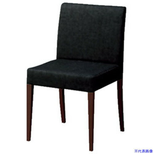 ■NAIKI ミーティングチェアー(肘無) E390型 E390M8BK(6561196)[送料別途お見積り][法人限定][掲外取寄]