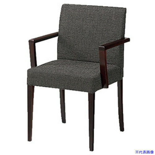 ■NAIKI ミーティングチェアー(肘付) E390型 E391FM8CGL(6562754)[送料別途お見積り][法人限定][掲外取寄]