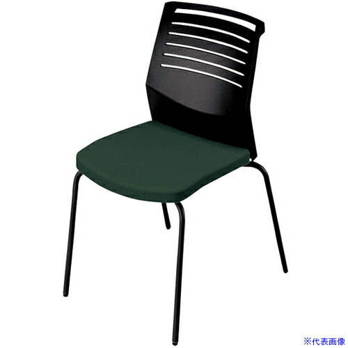 ■NAIKI ミーティングチェアー(肘無) E290型 オセディア osedia E290FB1PDGR(6562763)[送料別途お見積り..