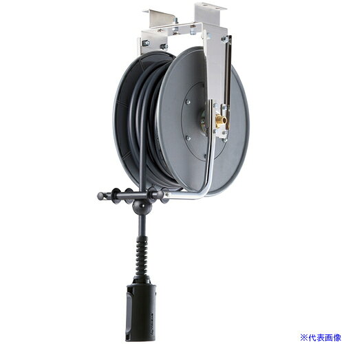 オレンジブック トラスコ中山　TRUSCOTRIENS 【受注生産品】 耐火花性ソフトホースリール 内径11mm×15m ロックフリー仕様 〔品番:SHR40PSA0〕[ 注番:6608712]特長●低温でも柔らかさを維持し、巻き癖がつきにくい新設計のホースを採用しています。●床置き・壁付け・吊り下げで使用できます。●本来のロック機構を外し、止まらない仕様です。用途●機械や装置へ組付け、エアや電力のエネルギー供給用に。●装置などの直線的な動きに連動した巻取り機として。仕様●ホース内径×外径(mm)：11×16●取付一次側：R1/2ニップル●取付二次側：Rc1/2メス●ホース一次側全長(m)：1.0●ホース二次側全長(m)：15●最高使用圧力(MPa)：1.4●幅(mm)：380●奥行(mm)：247●高さ(mm)：430●色：グレー●ホース材質：難燃性塩化ビニル（ホース外層）仕様2材質/仕上●本体カバー：樹脂セット内容/付属品●取付けベース一式、一次側ホース1m、竹の子・袋ナット、ホースバンド18φ、ニップルR1/2、メスカプラ注意●受注生産品です。原産国（名称）日本JANコード本体質量9.4kgオレンジブック トラスコ中山　TRUSCOTRIENS 【受注生産品】 耐火花性ソフトホースリール 内径11mm×15m ロックフリー仕様 〔品番:SHR40PSA0〕[注番:6608712][本体質量：9.4kg]《包装時基本サイズ：400×255×490》〔包装時質量：12kg〕分類》空圧用品》流体継手・チューブ》エアリール☆納期情報：メーカー取り寄品（弊社より発送）