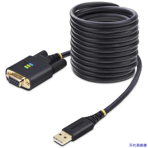 ■スターテック USB - RS232Cシリアル変換ケーブル/クロス/USB 2.0/3m/1ポート/ESD/シリアルコンバーター 1P10FFCNUSBSERIAL(6610513)[法人・事業所限定][外直送元]