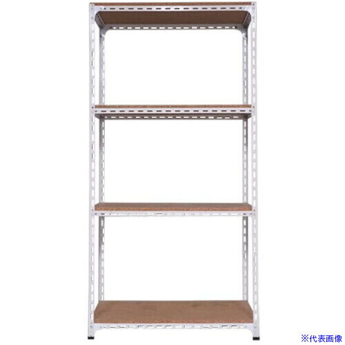 オレンジブック トラスコ中山　TRUSCO北島 アングル棚 〔品番:51153622401〕[ 注番:6627755]特長●昔ながらのアングルと木製ボードを使用したアンティーク感のあるラック。●金属との接触を嫌う物の収納にオススメです。●人気のボード棚をより使いやすく、お部屋に合わせやすい2色をご用意。仕様●間口(mm)：600●奥行(mm)：300●高さ(mm)：1800●色：ホワイト●棚段数(段)：4●均等積載量(kg/段)：70●最大積載量(kg/台)：280●棚板調整ピッチ(mm)：50仕様2材質/仕上セット内容/付属品注意原産国（名称）日本JANコード4976202211987本体質量17kgオレンジブック トラスコ中山　TRUSCO北島 アングル棚 〔品番:51153622401〕[注番:6627755][本体質量：17kg]分類》物流・保管用品》物品棚》保管庫☆納期情報：オレンジブック掲載以外でメーカー直送品（送料元払い）【法人限定＝会社名ご記入お願い致します。】※北海道・沖縄・離島は運賃別途商品も含む