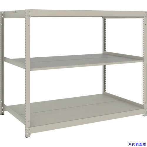 オレンジブック トラスコ中山　TRUSCOTRUSCO スチールラック 薄板ラック(棚板分割タイプ、耐荷重100Kg)1500×595×H1500 3段単体 ネオグレー 〔品番:UL5563〕[ 注番:6632887]特長●棚板厚さを中軽量棚用の35mmから22mmにして収納容積を5%増やしました。●支柱はM1.5中軽量棚と兼用ですので耐荷重が必要な段ではM1.5用の追加棚板セットが使えます。(中受けはそれぞれ専用のものをお使いください。)●棚板は1段につき2枚の分割式です。●ボルトレス仕様ですので組み立てが簡単です。仕様●間口(mm)：1503●奥行(mm)：595●高さ(mm)：1505●有効間口(mm)：1416●色：ネオグレー●棚段数(段)：3●均等積載量(kg/段)：100●棚板調整ピッチ(mm)：25●棚板分割枚数(枚)：2仕様2●棚板厚さ(mm)：22材質/仕上●本体:スチール（粉体塗装）●ベース:ポリプロピレン（再生材100％使用）セット内容/付属品注意●集中荷重になりますと耐荷重能力は半減します。●必ず均等に荷重を分布させてご使用ください。原産国（名称）日本JANコード本体質量40kgオレンジブック トラスコ中山　TRUSCOTRUSCO スチールラック 薄板ラック(棚板分割タイプ、耐荷重100Kg)1500×595×H1500 3段単体 ネオグレー 〔品番:UL5563〕[注番:6632887][本体質量：40kg]分類》物流・保管用品》物品棚》軽量棚（50〜120kg）☆納期情報：仕入れ先通常在庫品 (欠品の場合有り)