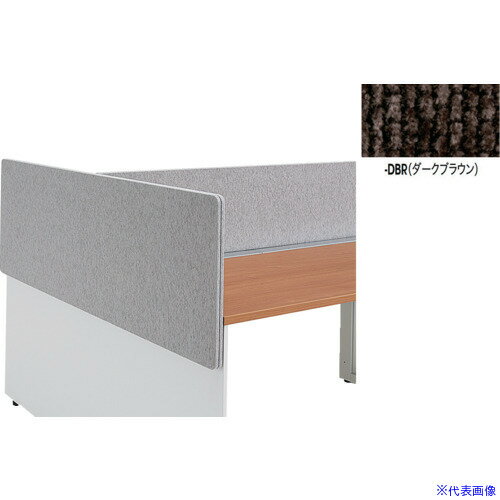 オレンジブック トラスコ中山　TRUSCONAIKI デスクトップパネル(エンド用) 〔品番:MF12EPDBR〕[ 注番:6635609]特長仕様●間口(mm)：1200●奥行(mm)：25●高さ(mm)：500●色：ダークブラウン仕様2...