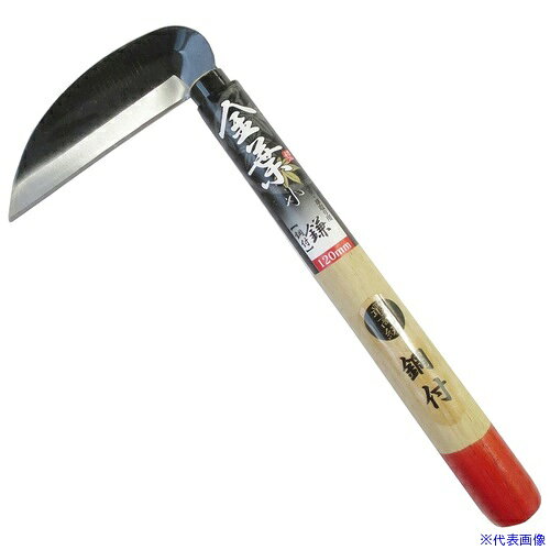 オレンジブック トラスコ中山　TRUSCO大進 金葉鋼付小鎌120mm 〔品番:206119〕[ 注番:6639959]特長●鋭い鋼製の刃で草刈り、稲刈りなどが簡単にできます。用途●草刈りや稲刈りに。仕様●刃長(mm)：105●全長(mm)：275仕様2●中厚刃材質/仕上●刃部：刃物鋼●柄部：木材セット内容/付属品注意●本来の用途以外に使用しないでください。原産国（名称）中国JANコード4939736206119本体質量104gオレンジブック トラスコ中山　TRUSCO大進 金葉鋼付小鎌120mm 〔品番:206119〕[注番:6639959][本体質量：104g]《包装時基本サイズ：135×300×25》〔包装時質量：109g〕分類》園芸用品》緑化用品》鎌☆納期情報：メーカー取り寄品（弊社より発送）
