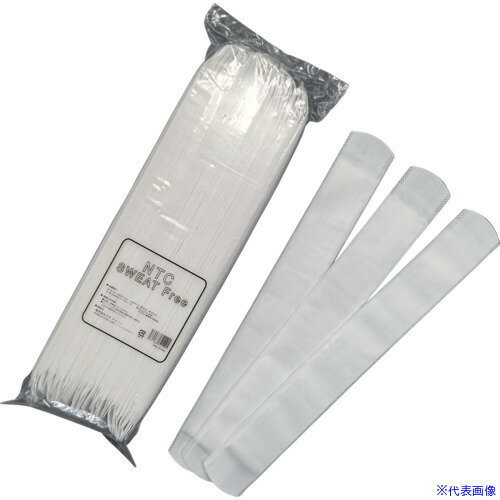 ■緑十字 SWEAT Free 額用汗パッド(テープタイプ) 35×260mm 50枚組 375916(6642685)[送料別途お見積り][..